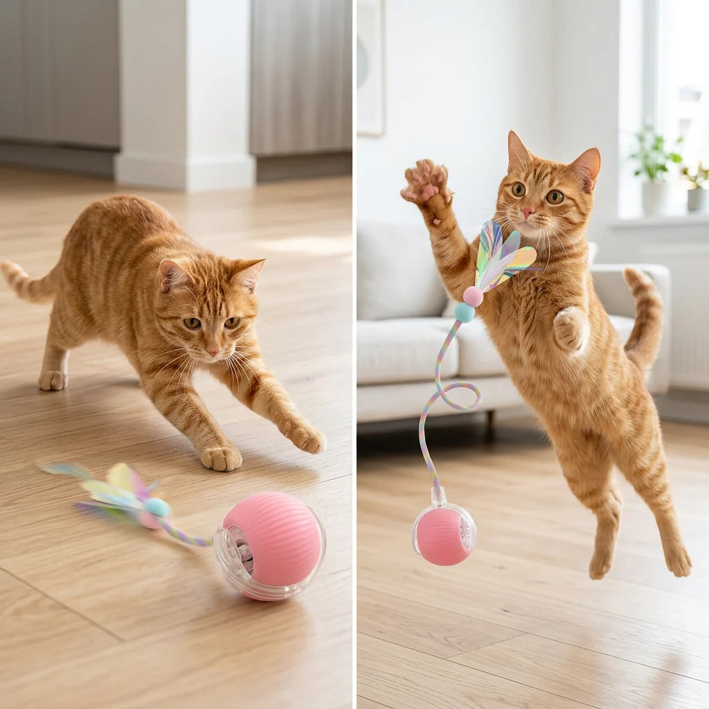 PetTrek Spinner™ – スマートなペット用おもち